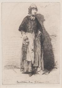 James Abbott McNeill Whistler, (American, 1834-1903), La Mere Gerard from Twelve Etchings from Nature, 1859