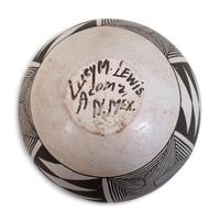 Black-on-White Pottery