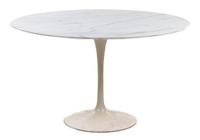 An Eero Saarinen for Knoll International Tulip Table Height 28 x diameter 48 inches.