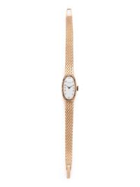 LeCOULTRE, 14K YELLOW GOLD WRISTWATCH