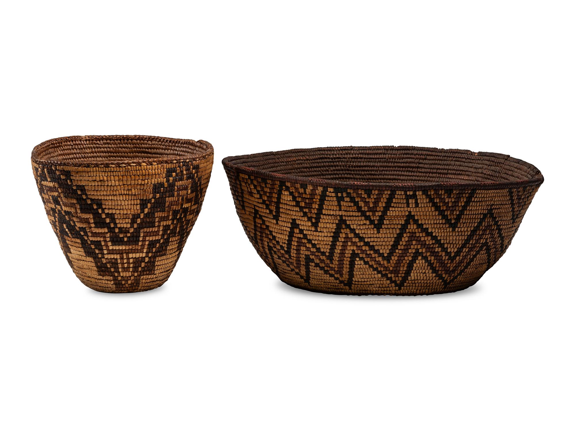 Salish Imbricated Baskets