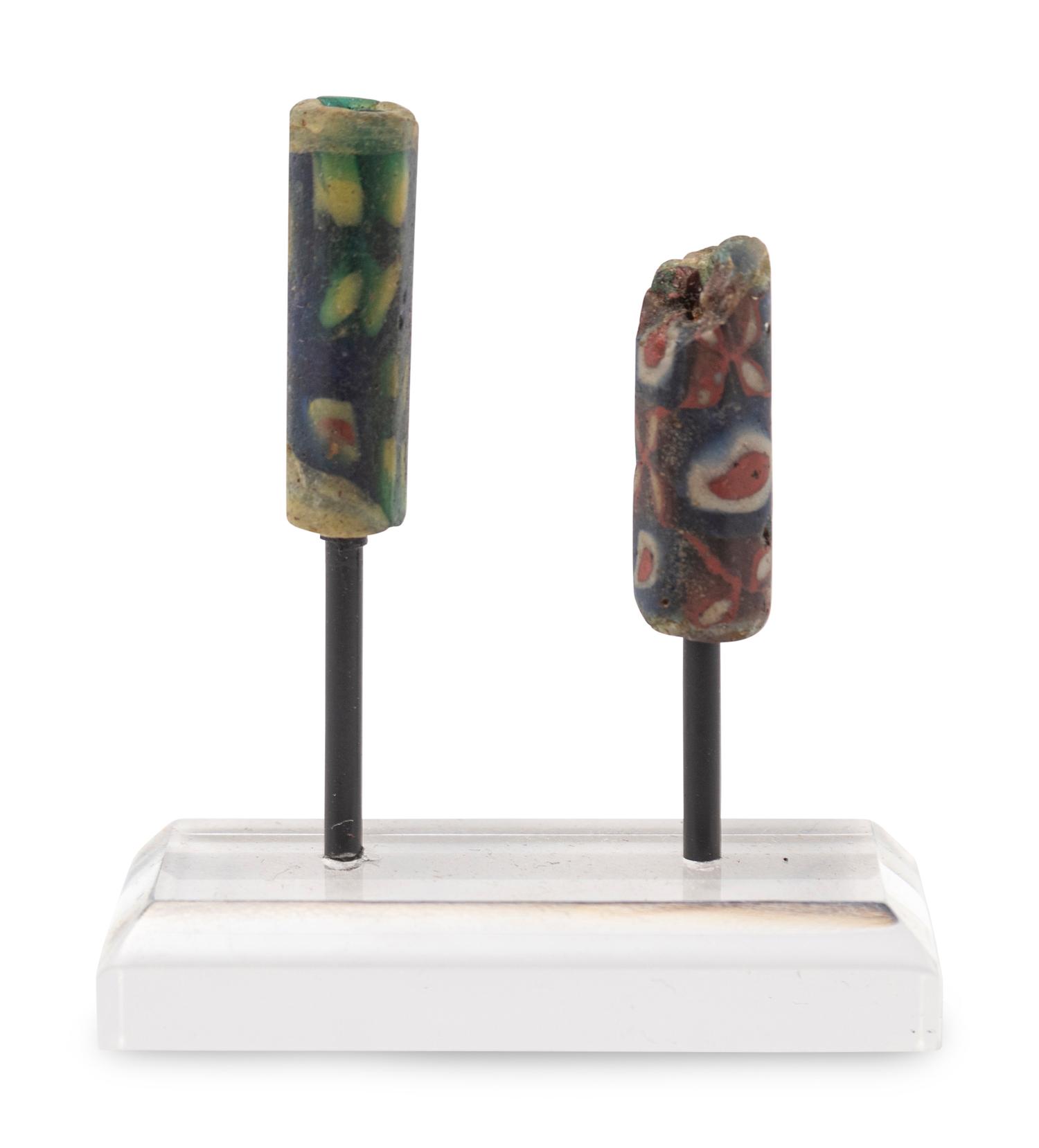 Two Roman Glass Beads