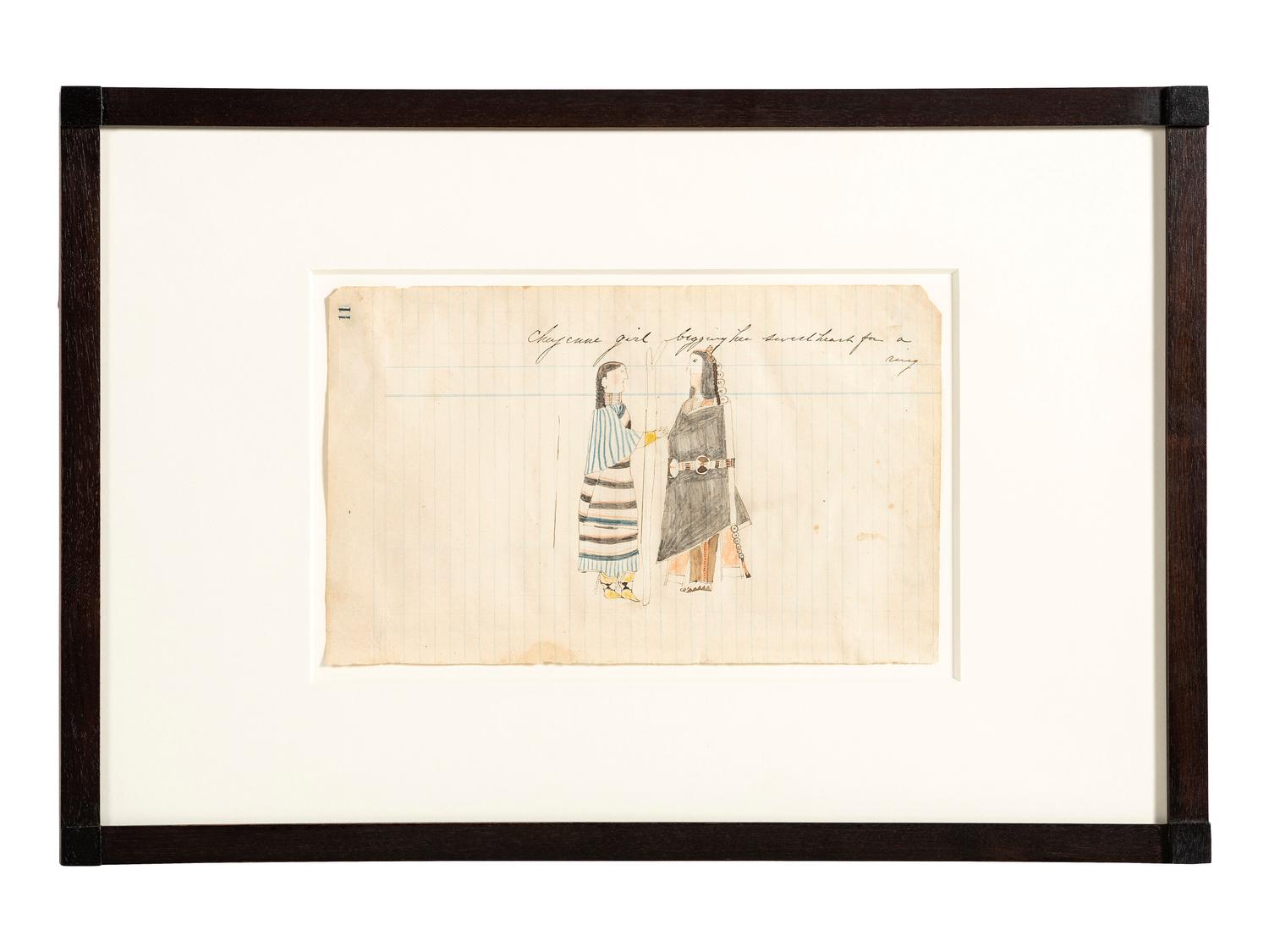 Cheyenne Ledger Drawing