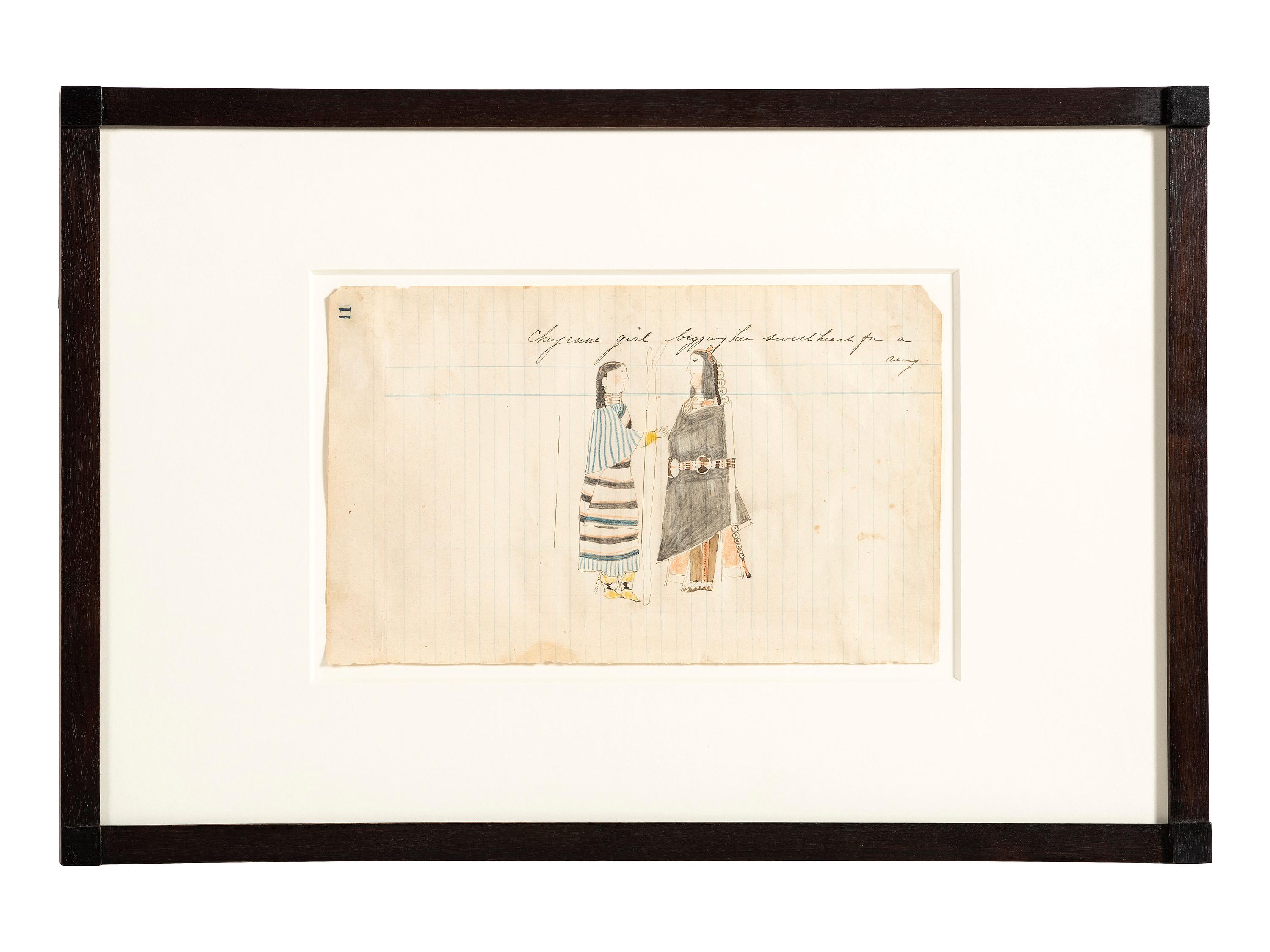 Cheyenne Ledger Drawing