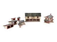 A German Farmhouse Toy Set