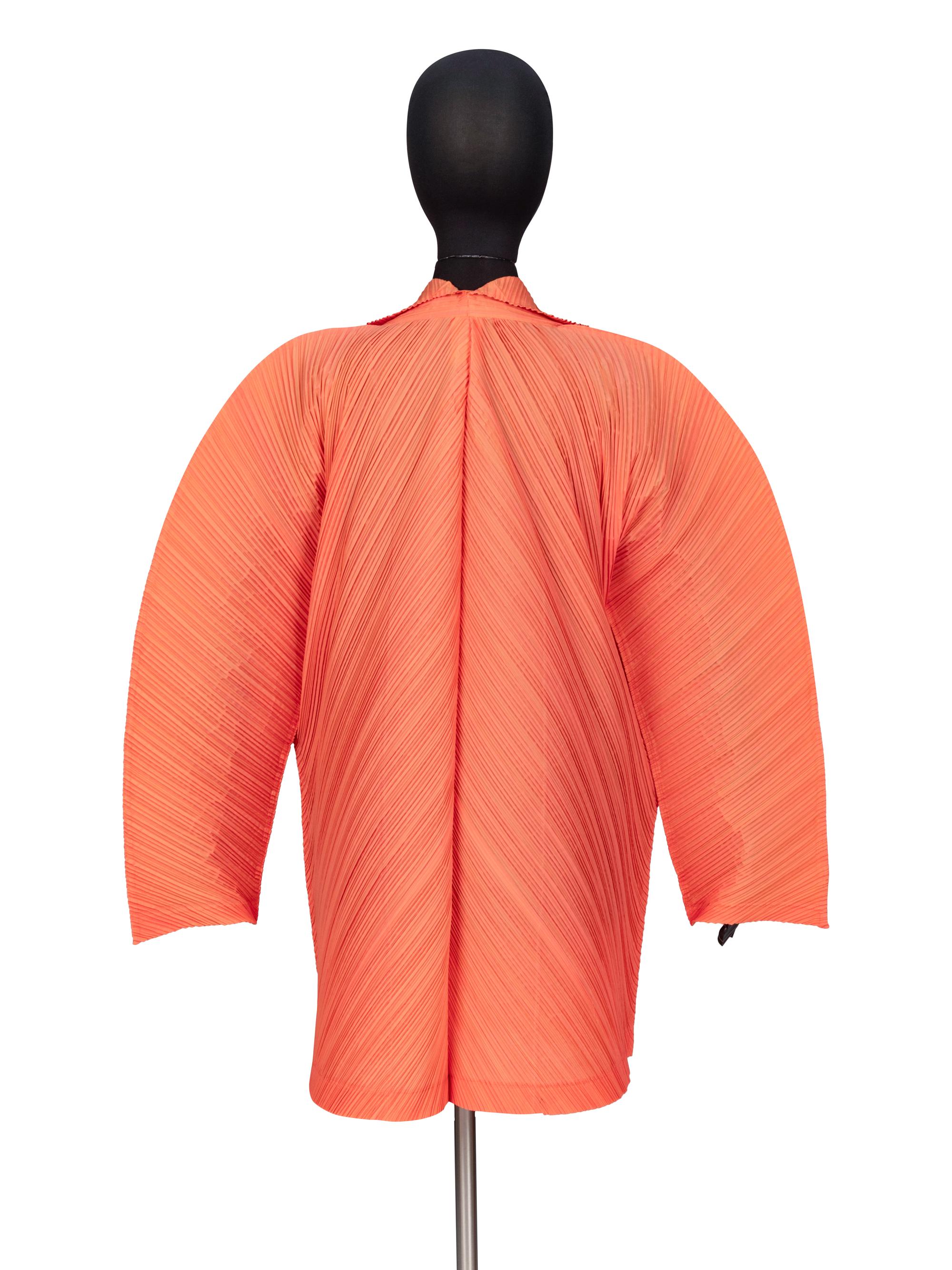 Issey Miyake, Pleated Coral Jacket, 1995