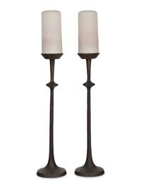 Pair of Alexandra Table Torchieres