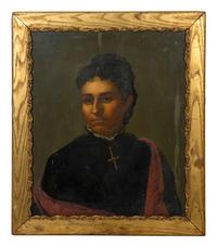 Portrait of a Woman with a Shawl
