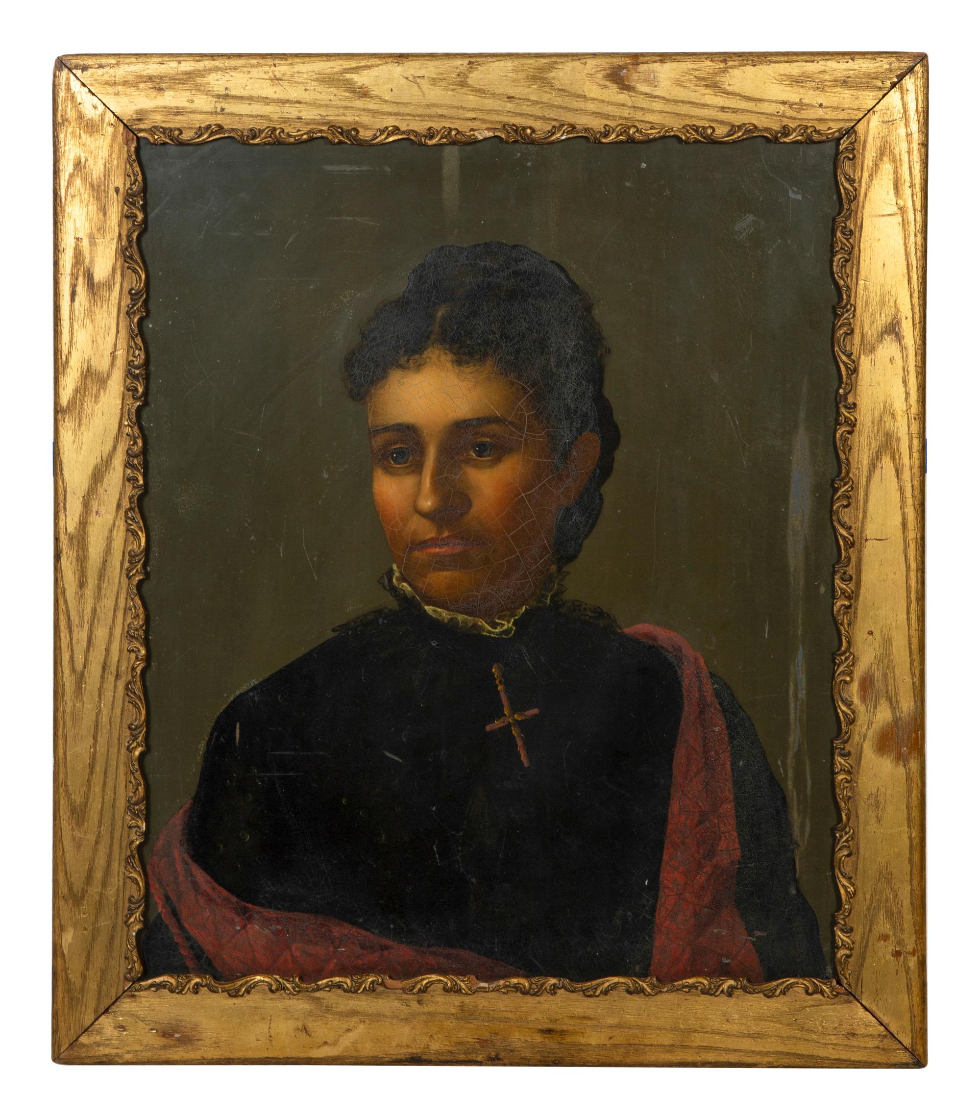 Portrait of a Woman with a Shawl