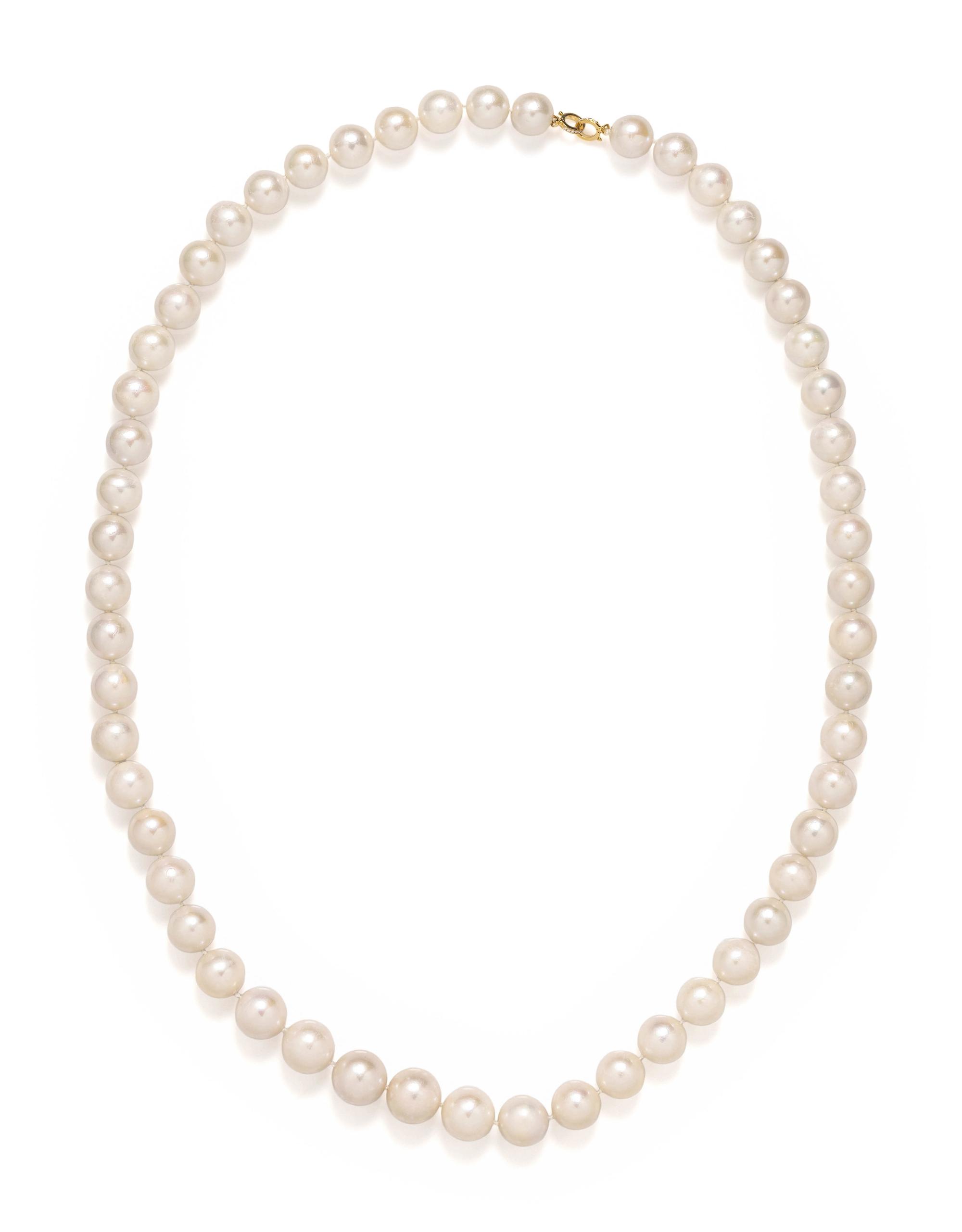 CULTURED SOUTH SEA PEARL NECKLACE