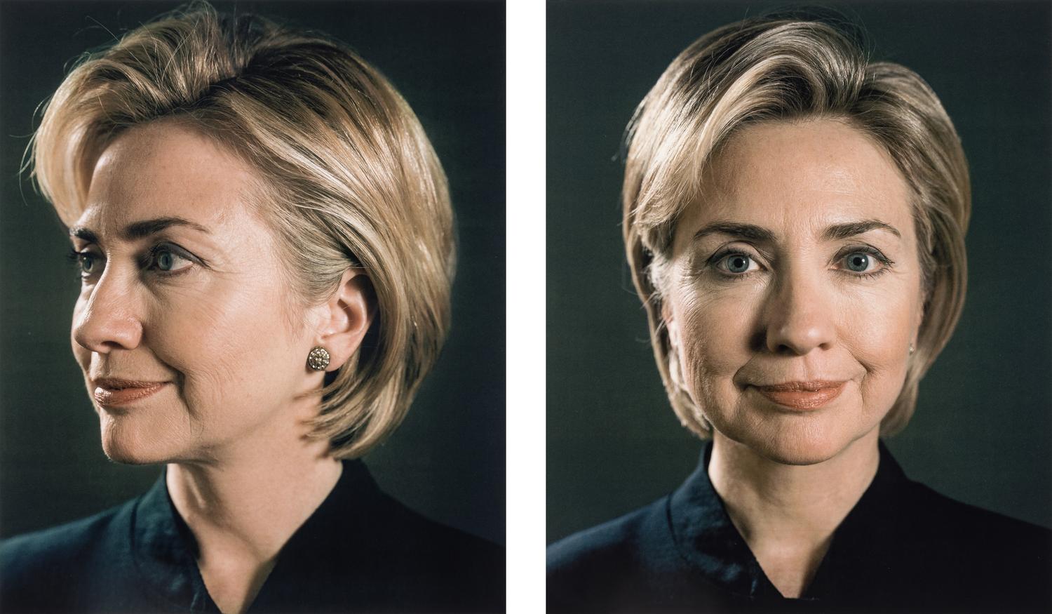 Hillary (a pair of prints)