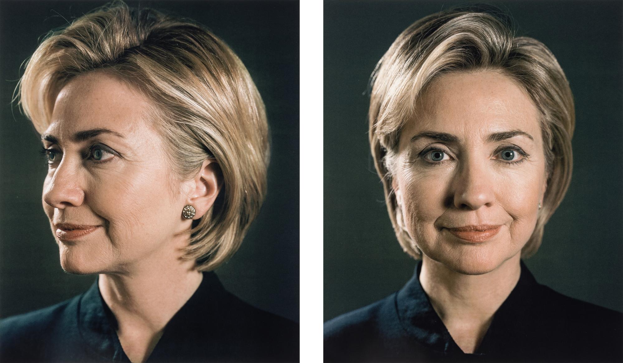 Hillary (a pair of prints)