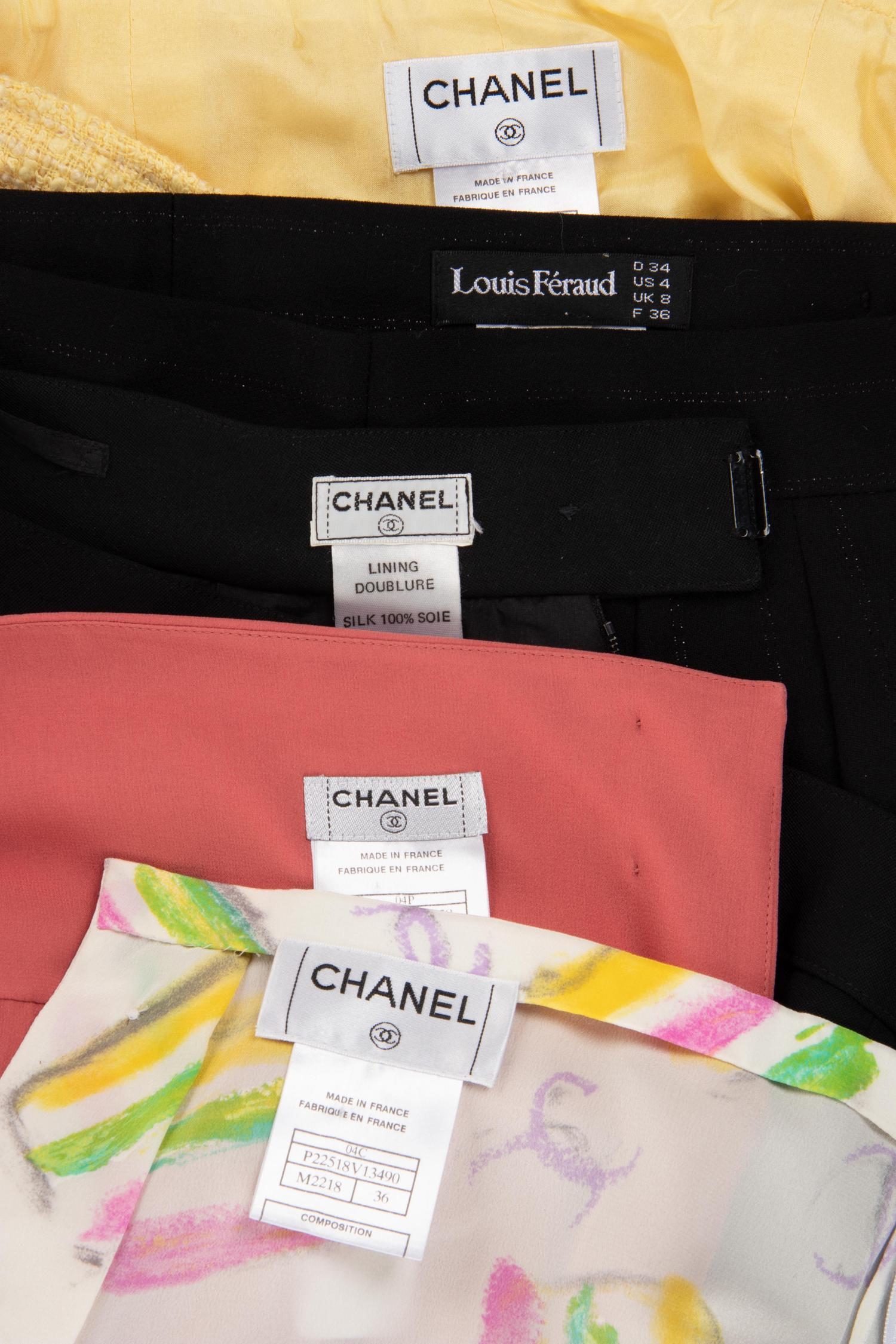 Four Chanel Skirts, 1990-2000s