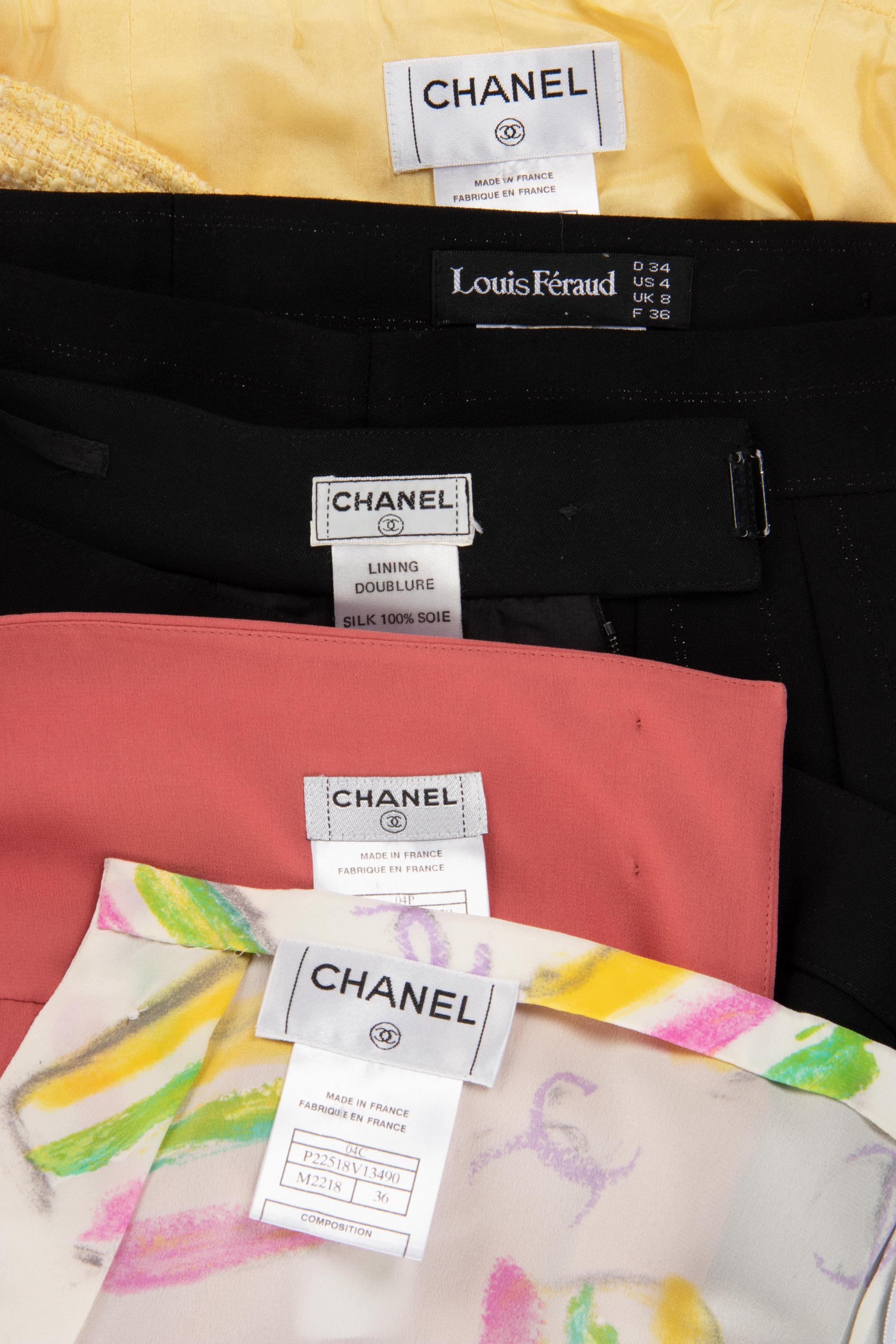 Four Chanel Skirts, 1990-2000s