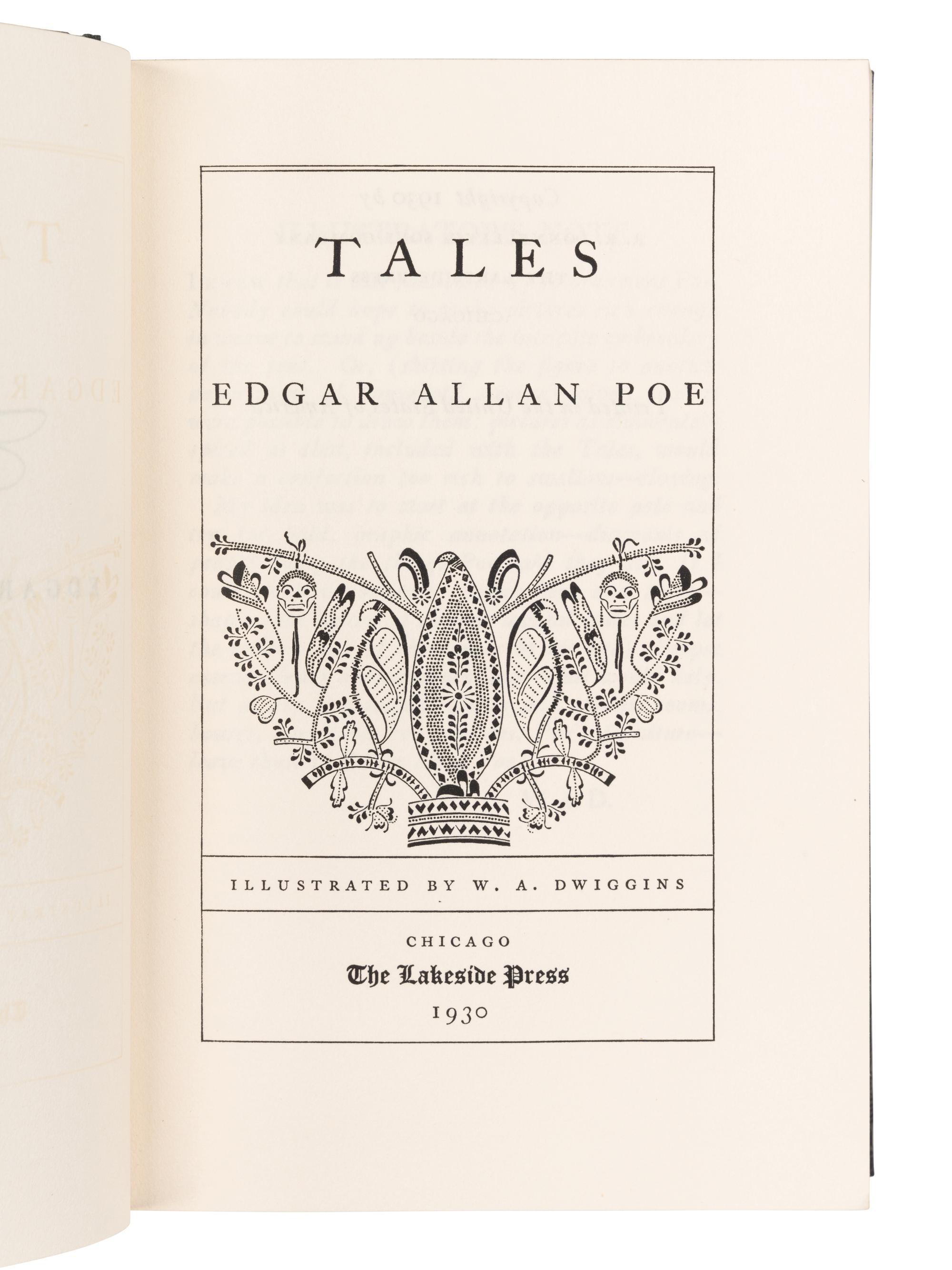 [ILLUSTRATED LITERATURE -- AMERICAN]. A group of 3 works, comprising: