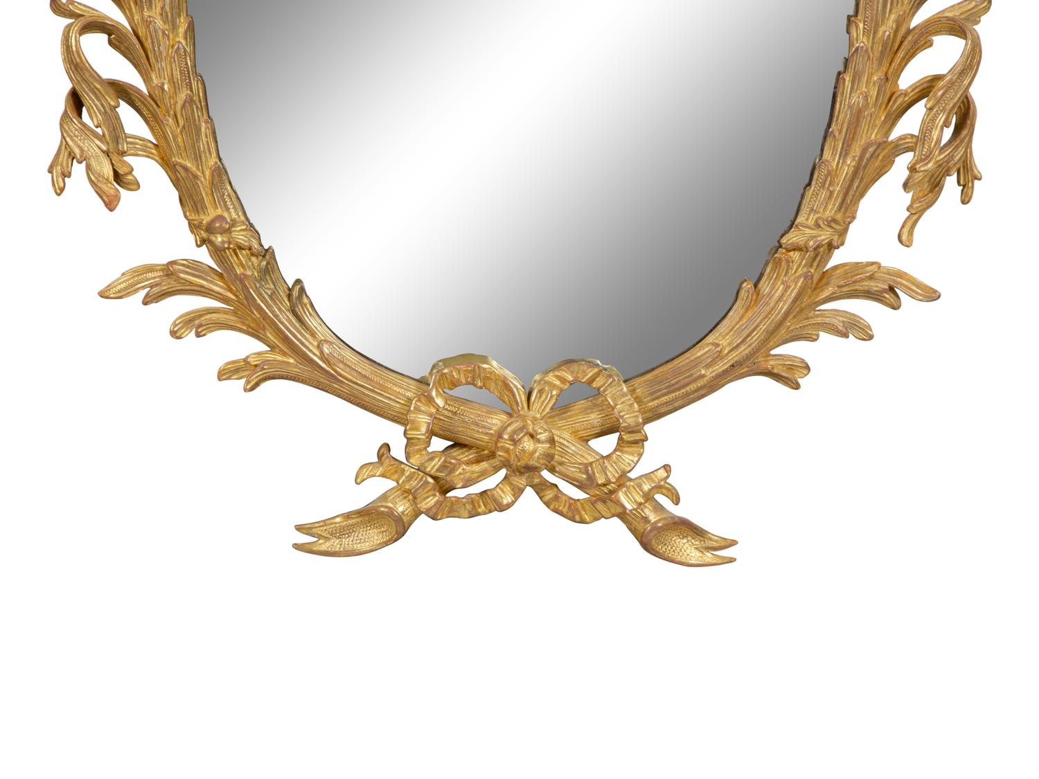 A Pair of George III Giltwood Mirrors