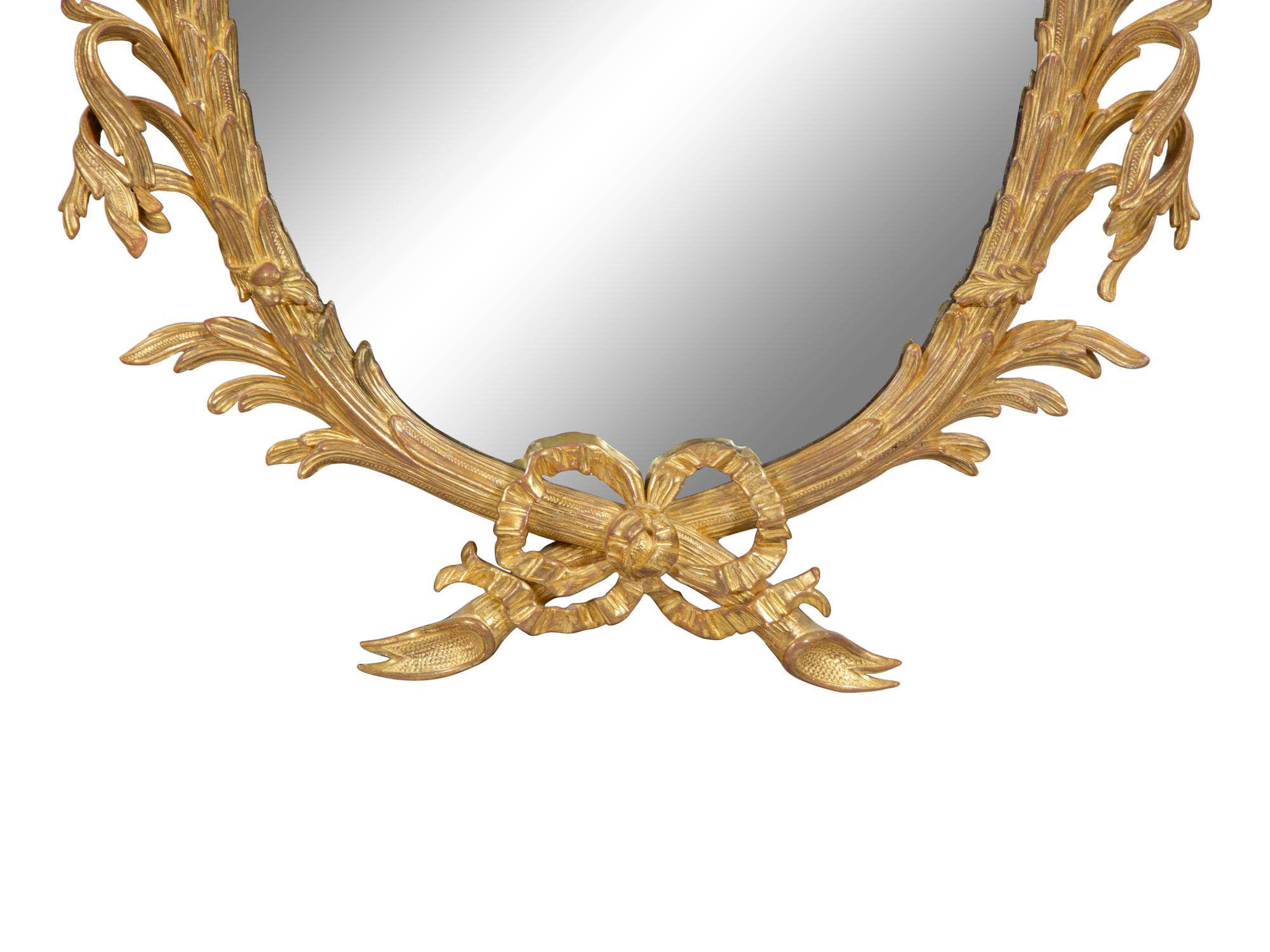 A Pair of George III Giltwood Mirrors