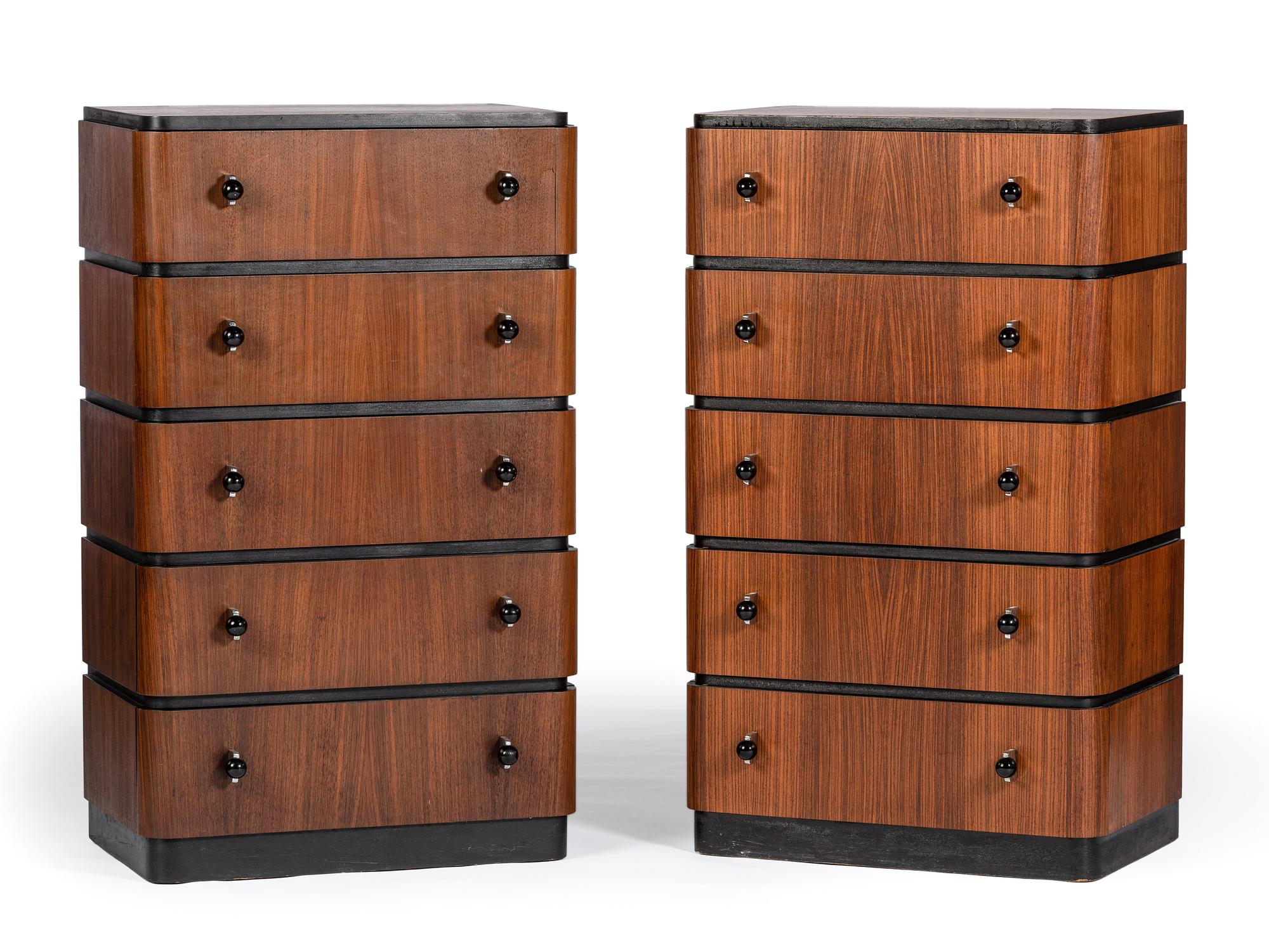 Chests of Drawers, Pair circa 1928