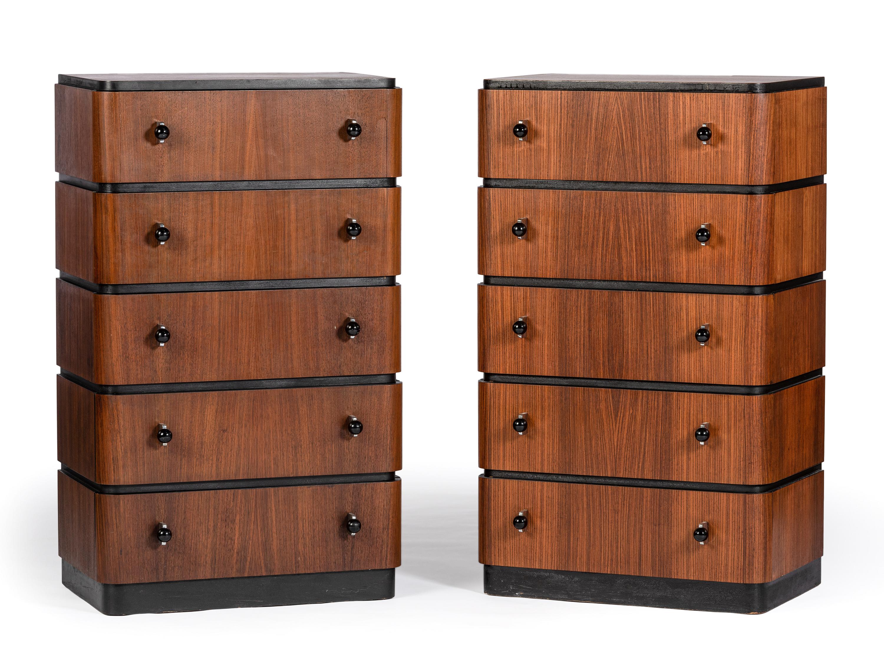Chests of Drawers, Pair circa 1928