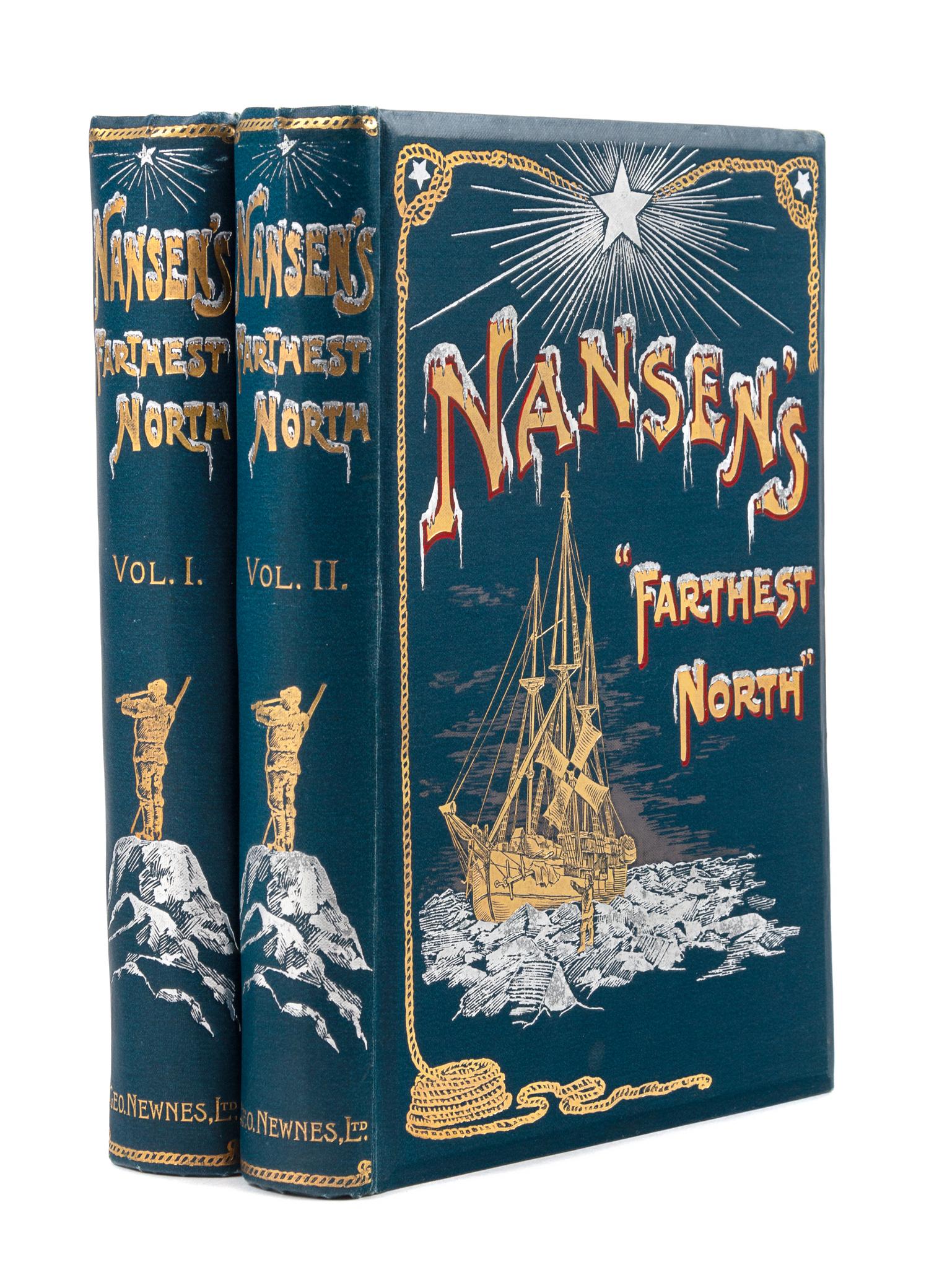 NANSEN, Fridtjof (1861-1930). "Farthest North." Being the Record of a Voyage of Exploration of the Ship "Fram" 1893-96 and of a Fifteen