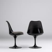 Set of Four 'Tulip' Dining Chairs Knoll, USA
