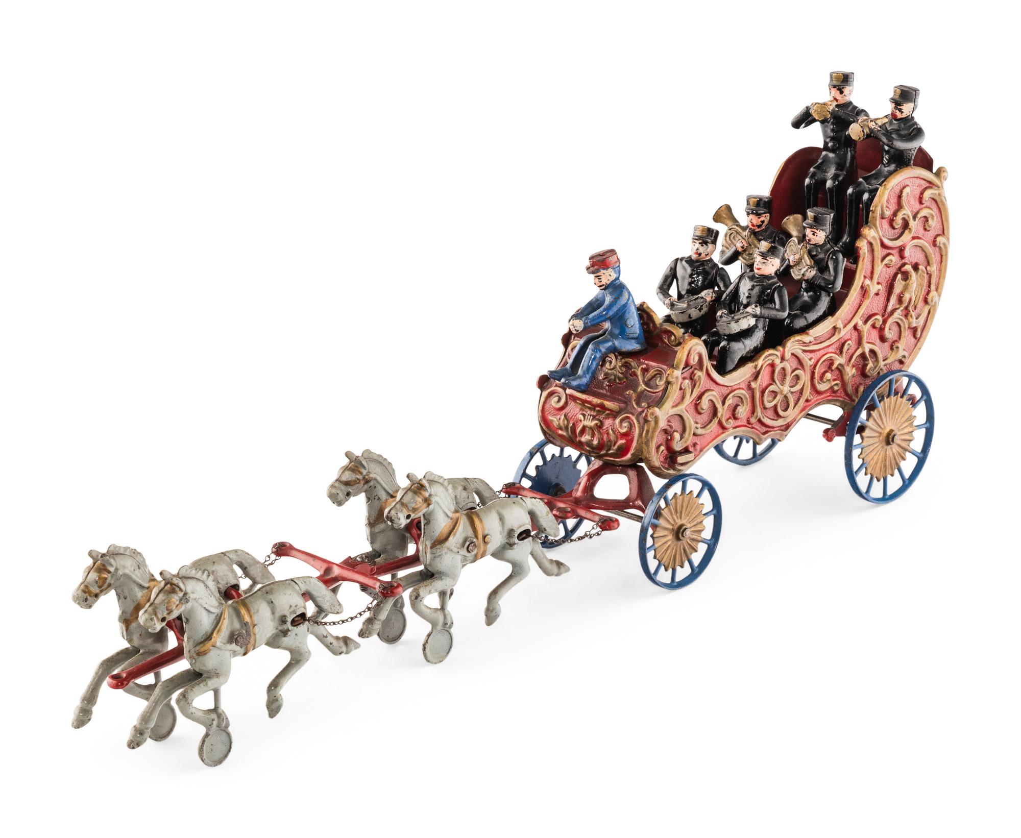 A Hubley Circus Band Wagon