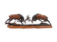 Two Elk , edition 10/50, 1987