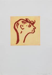 Donald Baechler, (American, b. 1956), Subjects, 1986 (from the suite of five)