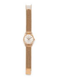 OMEGA, 18K PINK GOLD WRISTWATCH