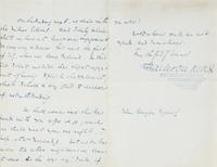 DICKENS, Charles (1812-1870). Autograph letter signed (“Charles Dickens”), to John Kenyon, 5 June 1844.