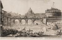 Giovanni Battista Piranesi (Italian, 1720–1778) Five Plates from Vedute di Roma