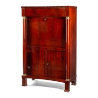 A French Mahogany Secrétaire à Abattant