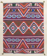 Jack Silverman, (American, b. 1940), Navajo Eyedazzler, Serape, 1979
