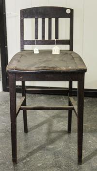 An American Painted Side Chair, Philadelphia. Height 33 1/4 inches.