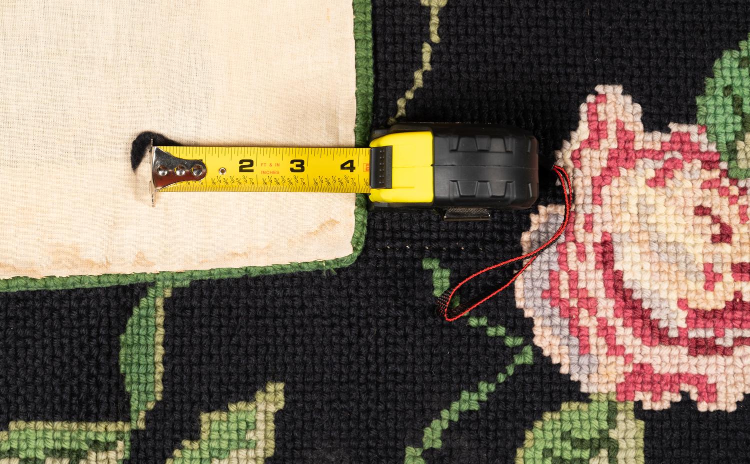 Two Needlepoint Rugs
