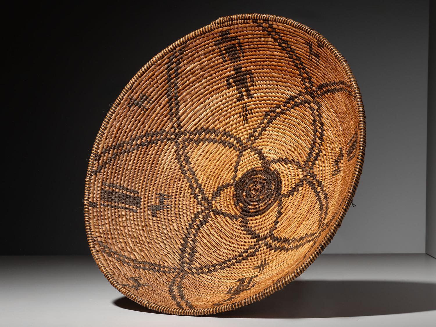 Apache Figural Basket