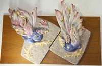 A Haeger Pottery Plaque Width 26 1/2 inches.