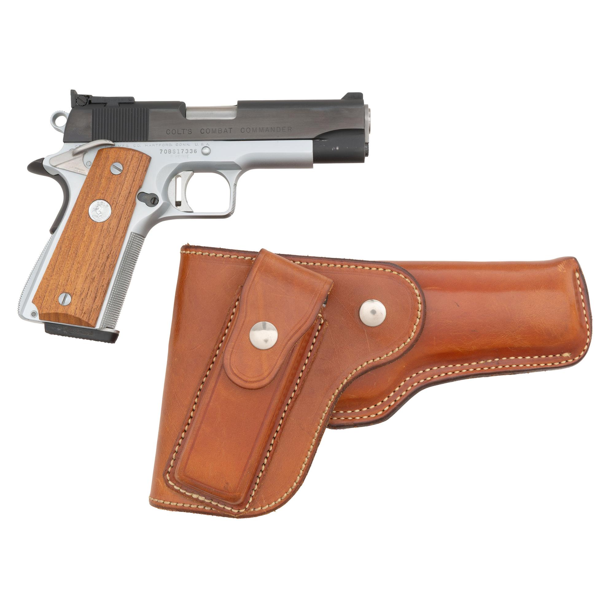*Colt Combat Commander Custom by Richard Heinie with Holster