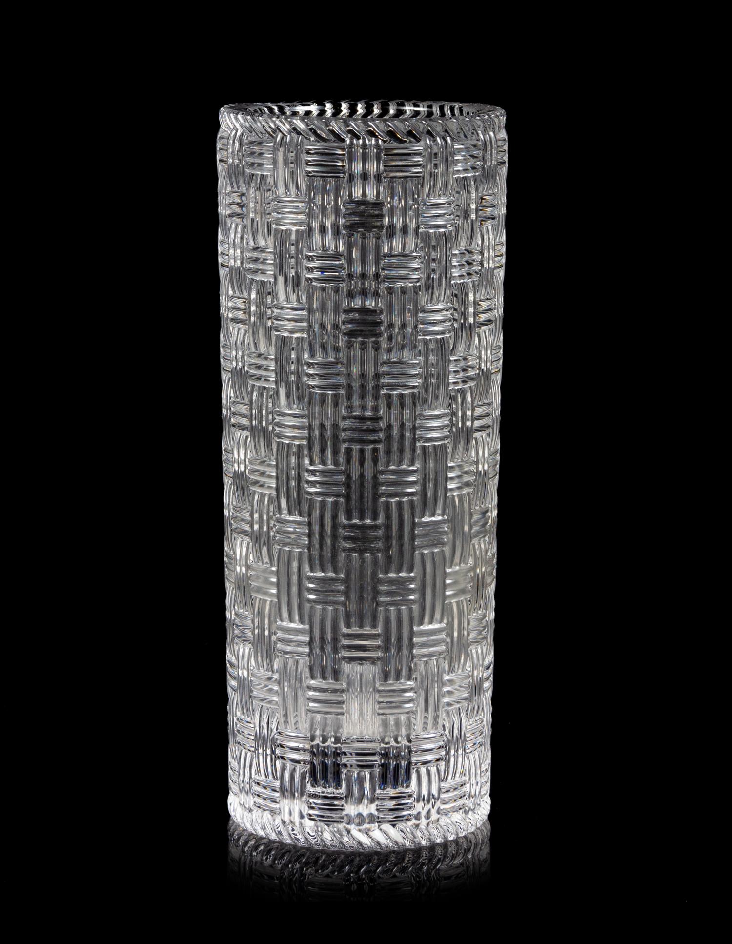 A Tiffany & Co. Glass Vase