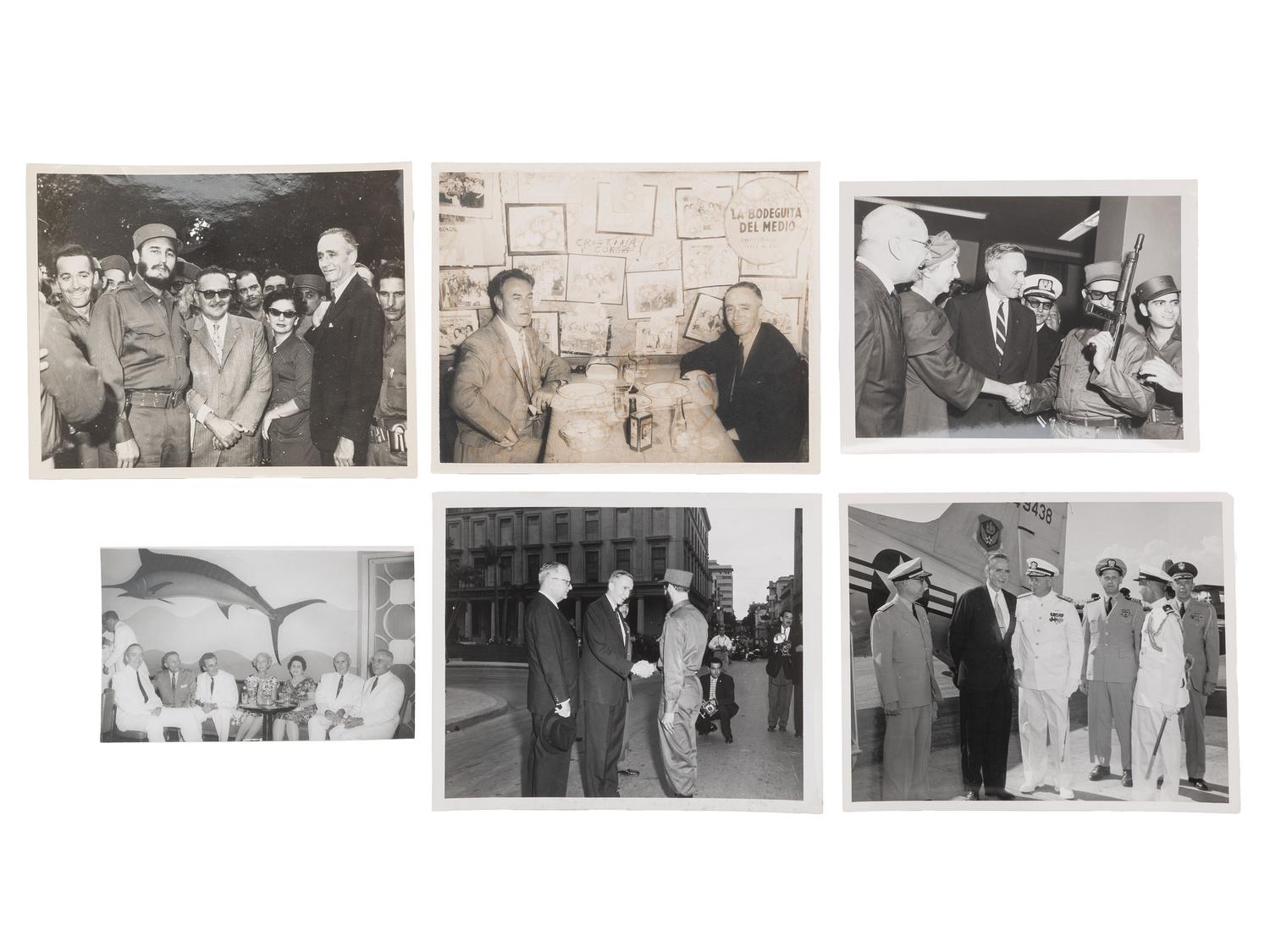 [POLITICS - CUBA]. Archive identified to Philip Bonsal, last US Ambassador to Cuba, incl. presidential appointment signed by EISENHOWER.