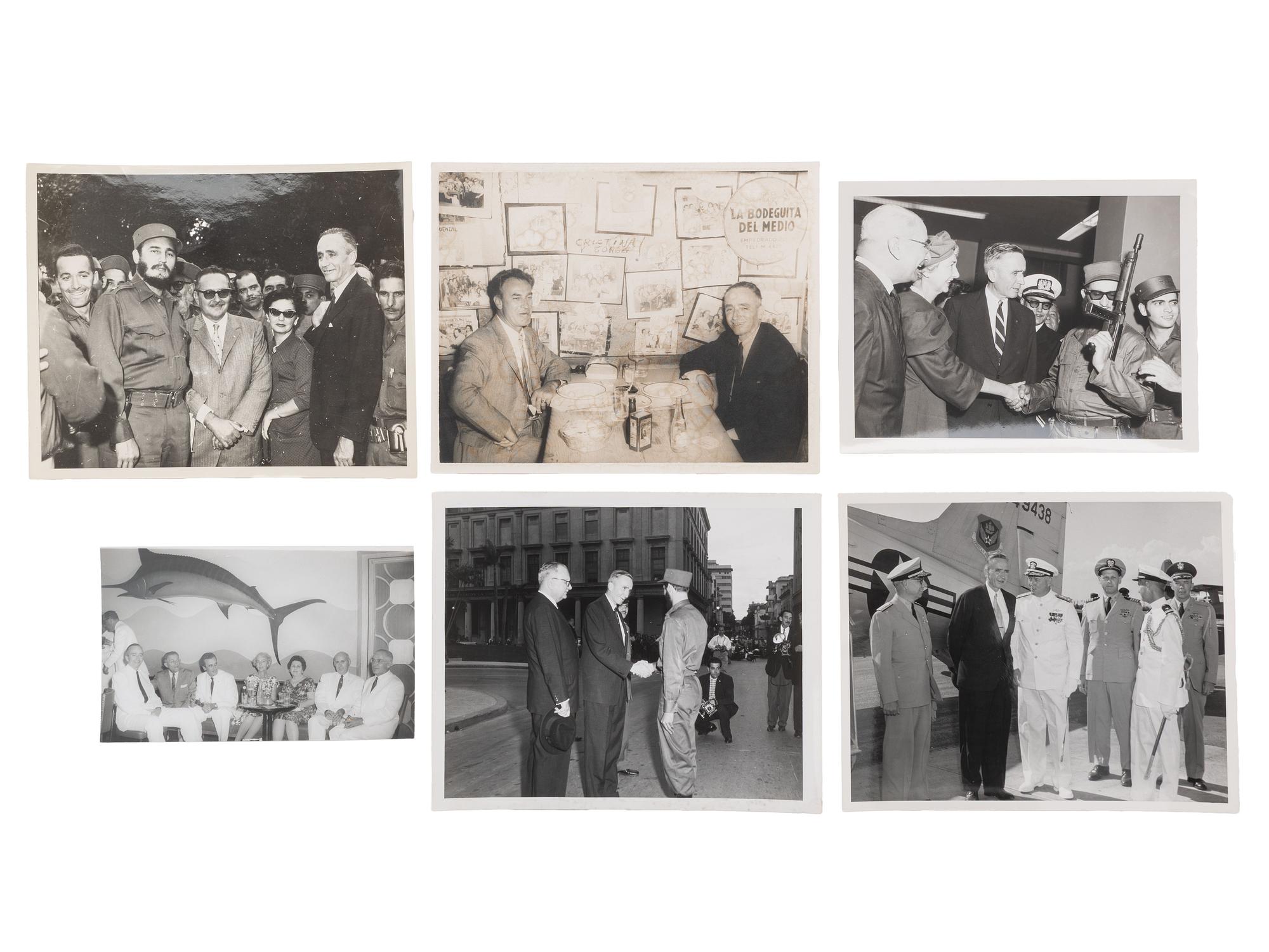 [POLITICS - CUBA]. Archive identified to Philip Bonsal, last US Ambassador to Cuba, incl. presidential appointment signed by EISENHOWER.