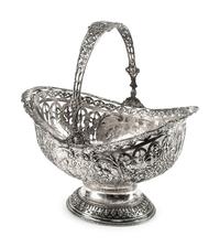 A German Silver Centerpiece Basket