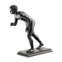 A Neapolitan Grand Tour Bronze Figure of a Runner