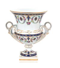 A Dresden Porcelain Urn Height 14 1/4 inches. — 20TH CENTURY