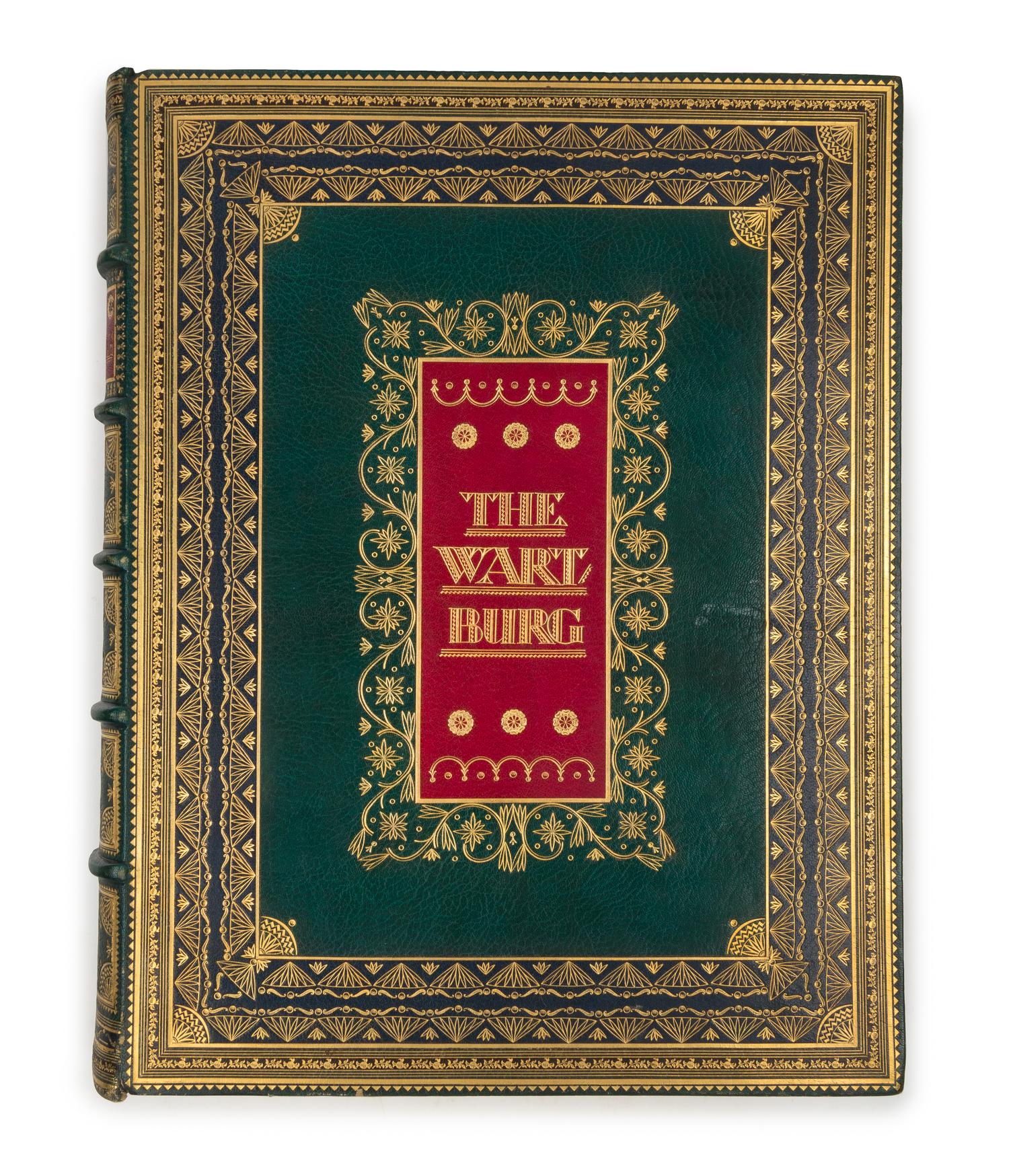 BAUMGARTEL, Max. The Wartburg. A Monument of German History and Art. Berlin: Historischer Verlag Baumgärtel, 1907. LIMITED EDITION.