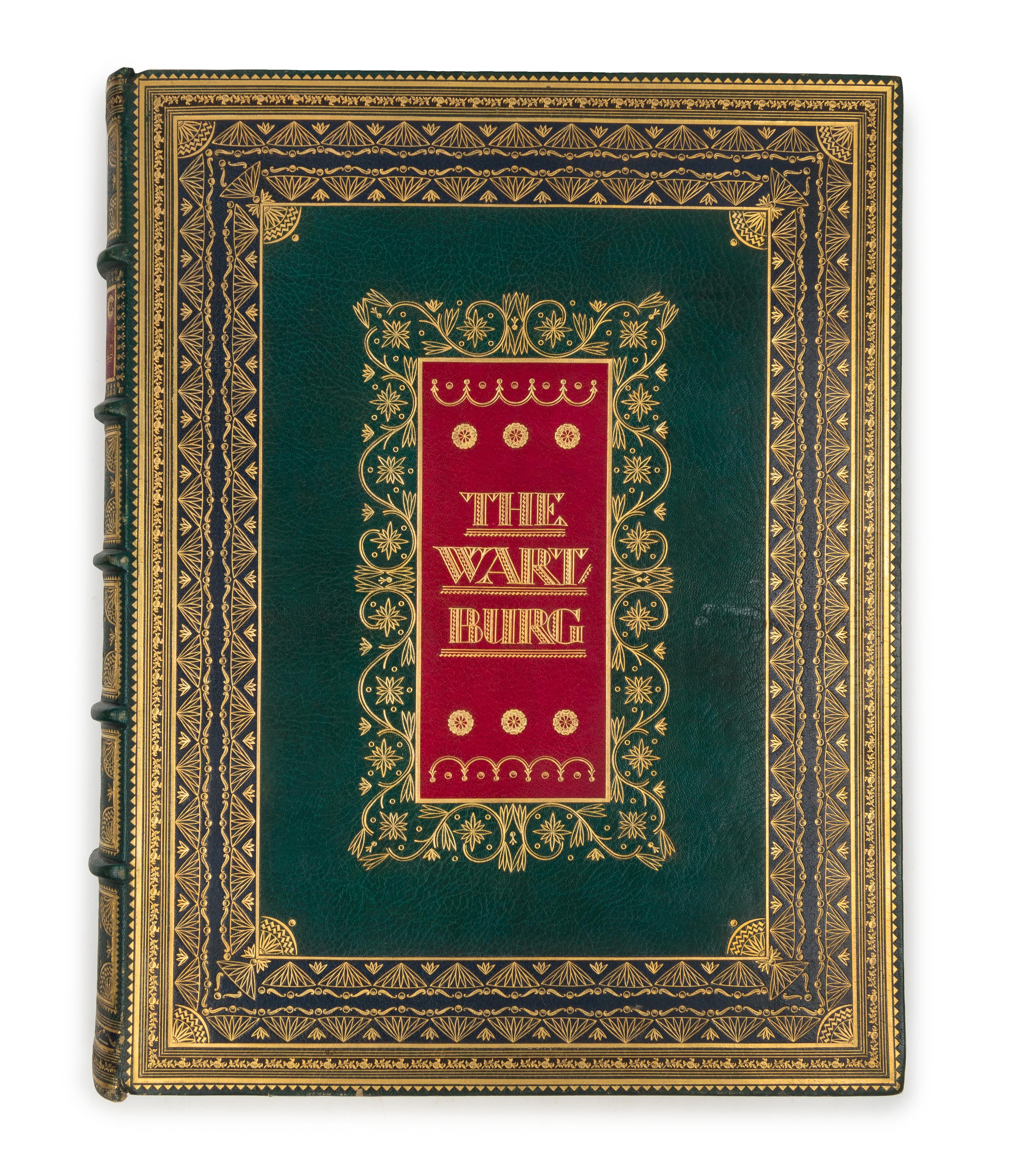 BAUMGARTEL, Max. The Wartburg. A Monument of German History and Art. Berlin: Historischer Verlag Baumgärtel, 1907. LIMITED EDITION.