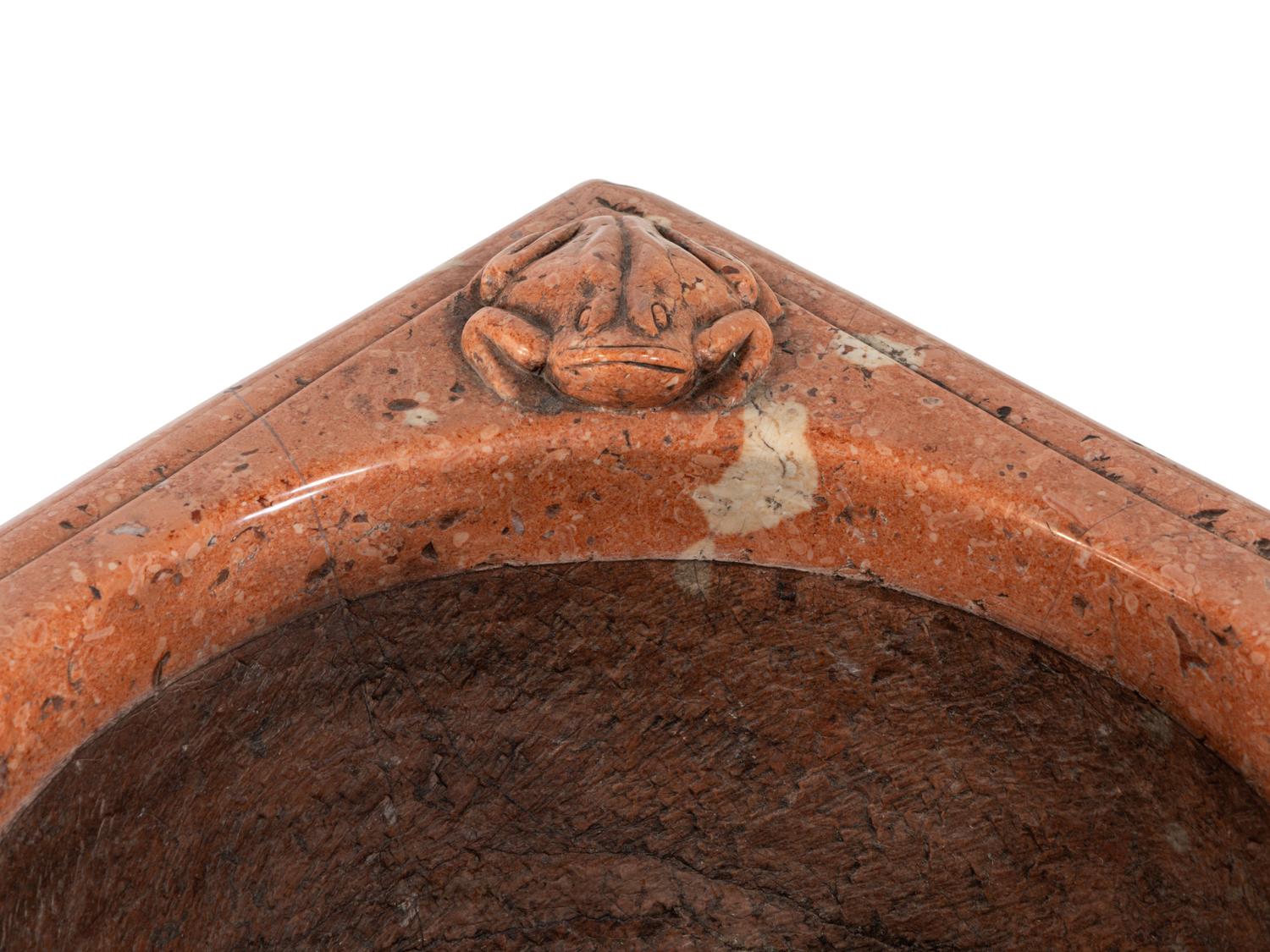 An Italian Variegated Marble Jardinière