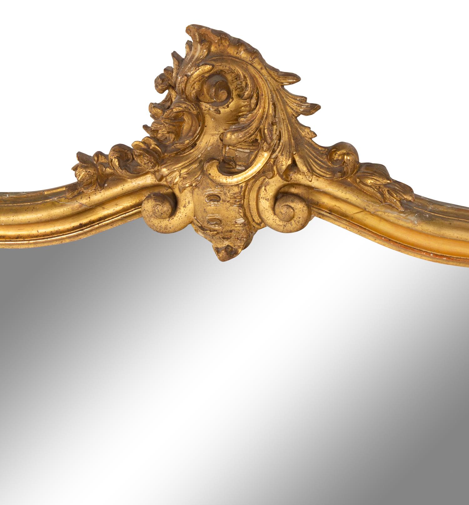 A French Giltwood Mirror