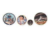 A Large Group of Assorted Sports Collectibles Including Multiple Autographs,
