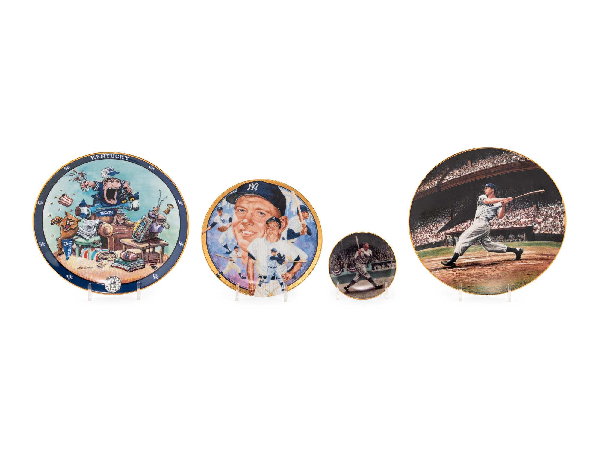 A Large Group of Assorted Sports Collectibles Including Multiple Autographs,